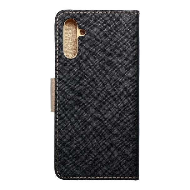 Kabura FANCY Book do SAMSUNG A13 5G / A04S czarno złoty