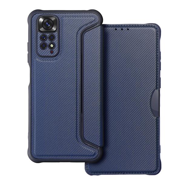 Etui z klapką na Xiaomi Redmi NOTE 11 / 11S Razor Book niebieskie