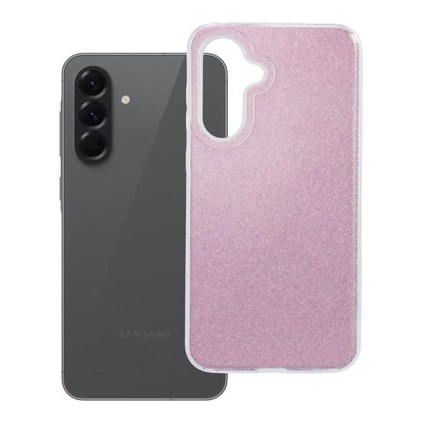 Futerał do Samsung A56 5G Shining różowy