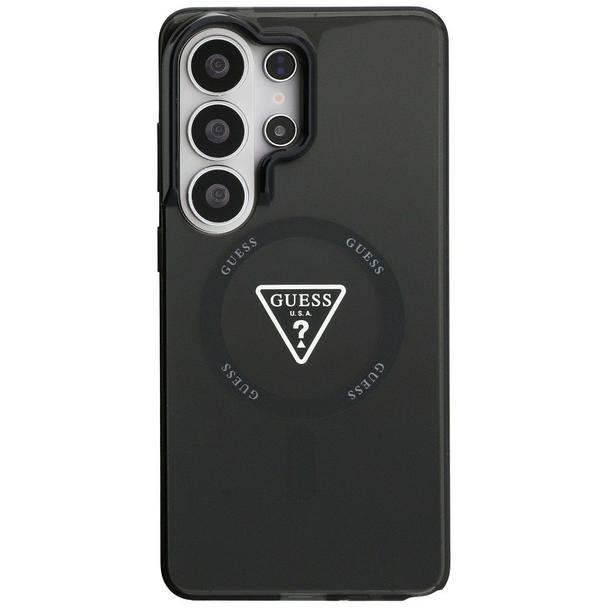 GUESS futerał do SAMSUNG S26 Ultra GUHCS26L5HC4MLSK (Magnetic IML Gradient Triangle) czarny