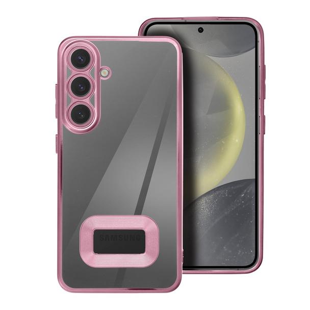 Futerał do Samsung S25 PLUS Glam pudrowy róż