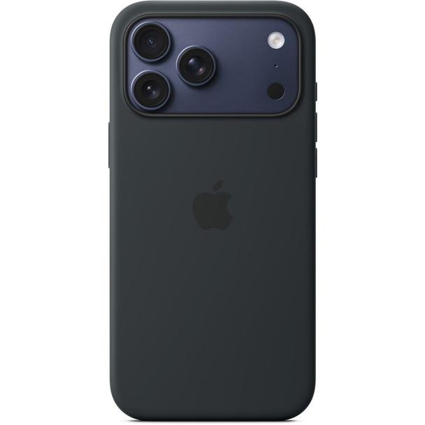 iPhone 17 Pro Max Silicone Case with MagSafe – Black 0INT