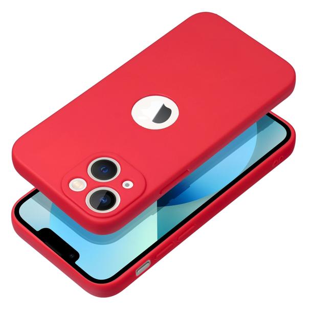 Futerał do iPhone 13 MINI Soft czerwony