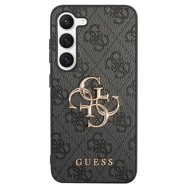 GUESS futerał do SAMSUNG S24 Plus GUHCS24M4GMGGR (Leather 4G Metal Logo) czarny