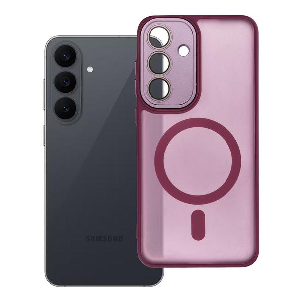 Etui na Samsung S26 FE / S25 FE Variete Mag Cover zgodne z MagSafe fioletowe