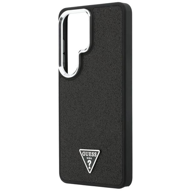 GUESS futerał do SAMSUNG S26 Ultra GUHMS26LPFGTSCMK (Fixed Glitter Triangle MagSafe) czarny