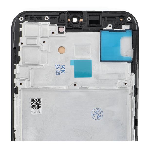 REWA wyświetlacz LCD do SAMSUNG A15 OLED czarny z ramka