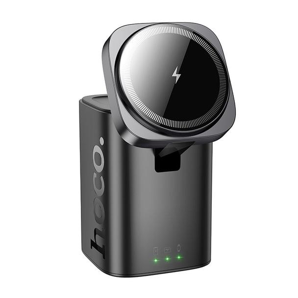Ładowarka indukcyjna Hoco 6w1 PD QC 65W kompatybilna z Apple Watch CQ20A czarna