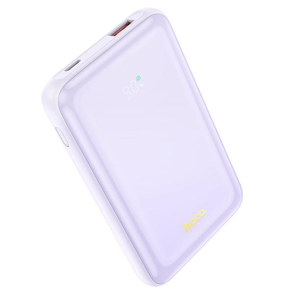 Powerbank Hoco 10000 mAh QC3.0 PD 3A 22,5W Q21 fioletowy
