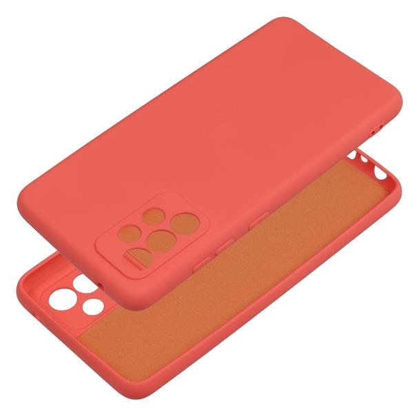 Futerał do Samsung A52 5G / A52 LTE ( 4G ) / A52S Silicone brzoskwiniowy