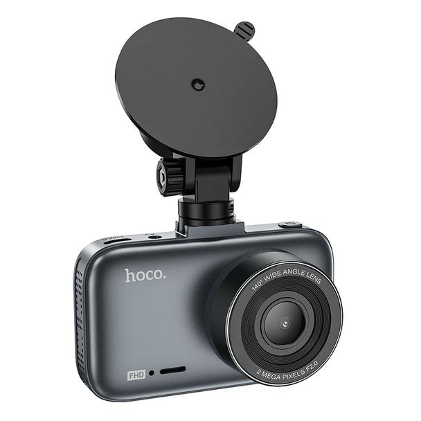 Kamera samochodowa Hoco z wyświetlaczem 3" 1080P/30fps DV5 stalowo szara