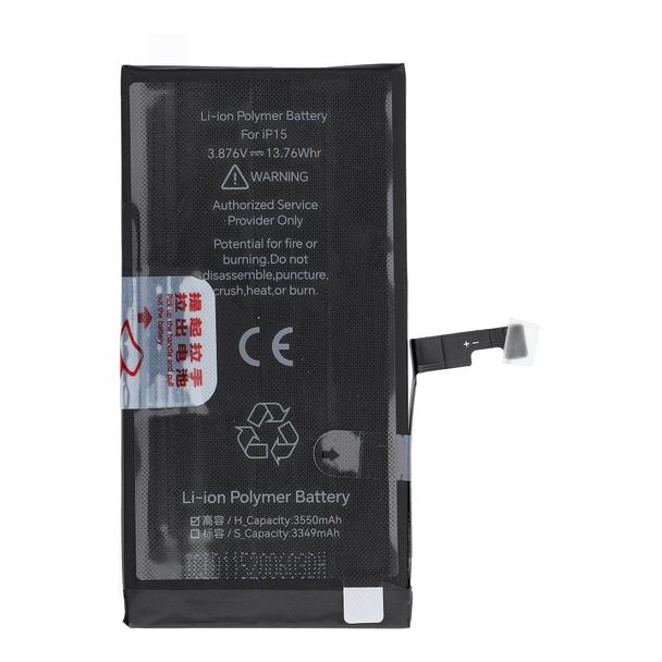 JCID Bateria do iPhone 15 3550 mAh (zwiększona pojemność)