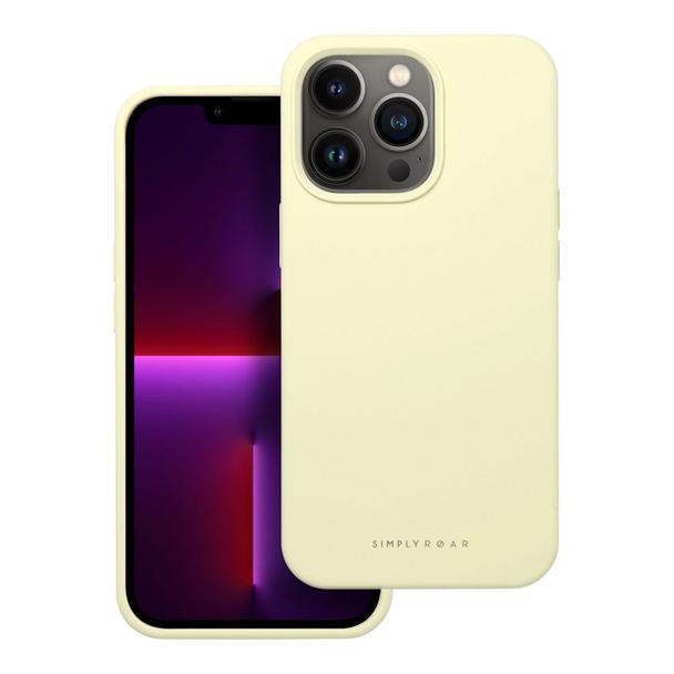 ROAR futerał CLOUD SKIN do IPHONE 13 Pro Jasnożółty