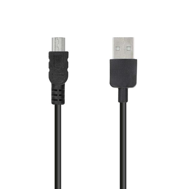 Kabel USB A do Mini USB (navi / kamera) 3 m czarny