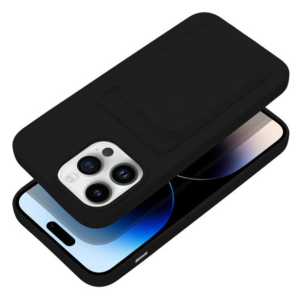 Futerał do iPhone 14 PRO MAX Card Case czarny