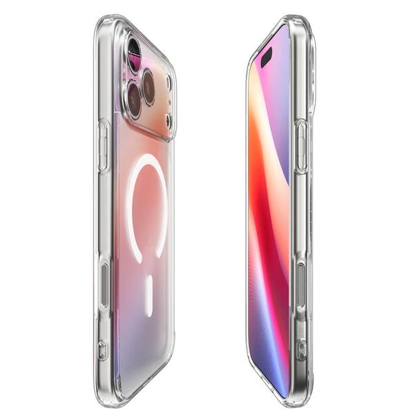SPIGEN futerał ULTRA HYBRID MAG MAGSAFE IPHONE 17 PRO MAX FROST WHITE
