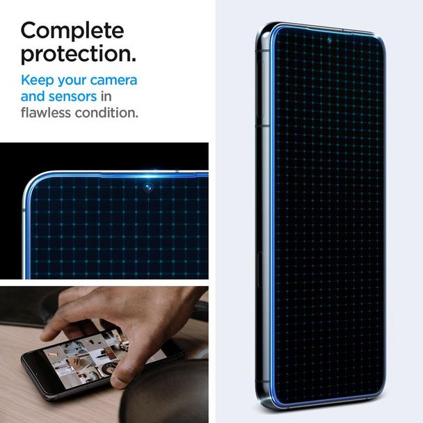 SPIGEN szkło hartowane GLAS.TR"EZ FIT" 2-pack do SAMSUNG S23 Plus transparent