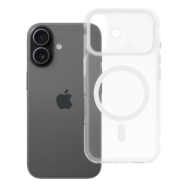 Etui na iPhone 17 Aurora zgodne z MagSafe białe