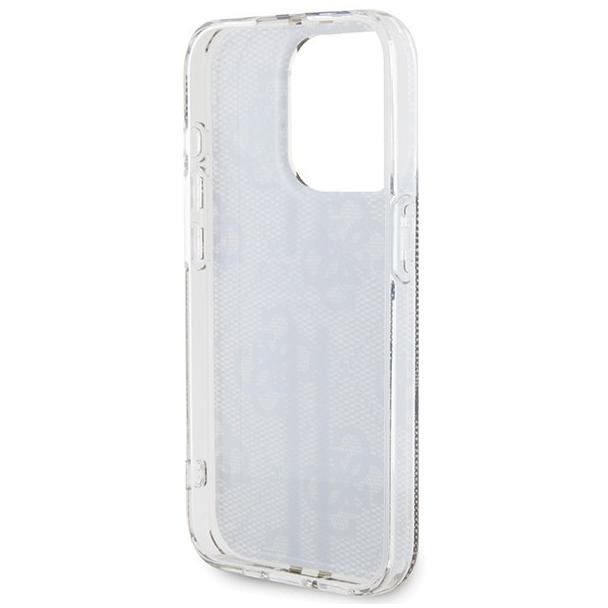 GUESS futerał do IPHONE 15 Pro Max GUHCP15XH4PSEGW (4G Gold  Stripe) brązowy