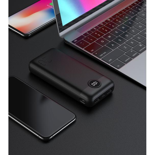 Powerbank Veger L20S (VP2039PD / W2039PD) PD QC3.0 2A 20000 mAh czarny 0INT