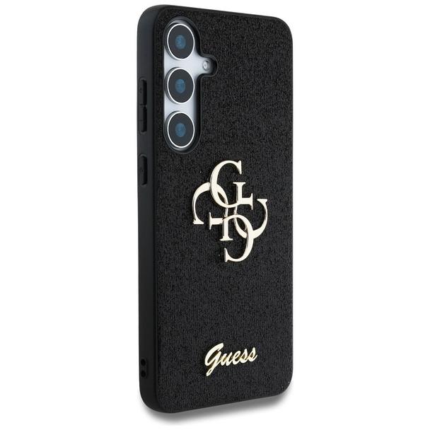 GUESS futerał do SAMSUNG S25 GUHCS25SHG4SGK (Fixed Glitter Big 4G) czarny