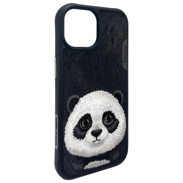 NIMMY futerał BIG EYED PET 2.0 Panda do IPHONE 15 czarny