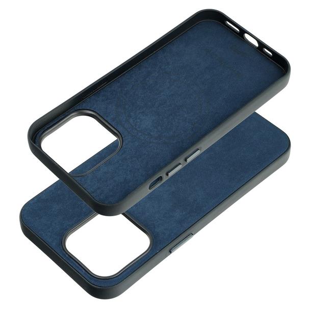 Futerał do iPhone 13 PRO Woven Mag Cover zgodny z MagSafe niebieski