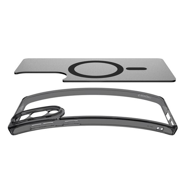 SPIGEN futerał ULTRA HYBRID MAG kompatybilny z MagSafe do SAMSUNG S25 Edge frost black
