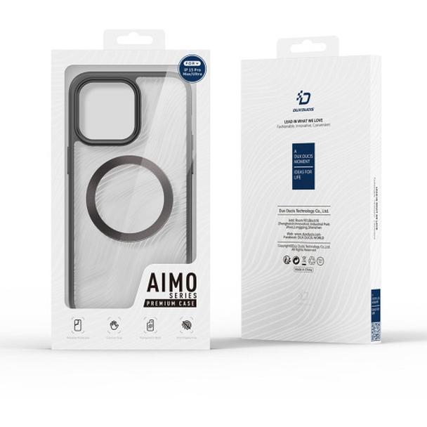 DUX DUCIS futerał AIMO MAG kompatybilny z MagSafe do IPHONE 15 Pro Max czarny