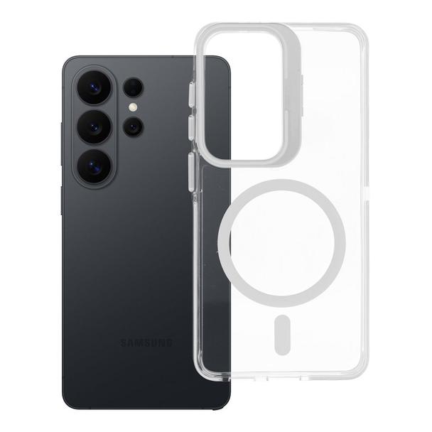 Futerał do Samsung S26 Lens Mag Cover zgodny z MagSafe biały
