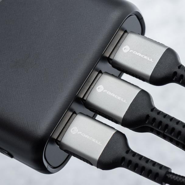 Powerbank Forcell F-Energy Energo P20K2 QC3.0 PD 3A 22,5W 20000 mAh czarny 0INT