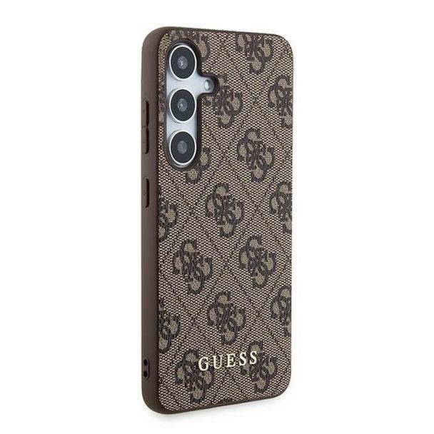 GUESS futerał do SAMSUNG A55 GUOHCSA55G4GFBR (PU 4G Classic Metal Logo) brązowy