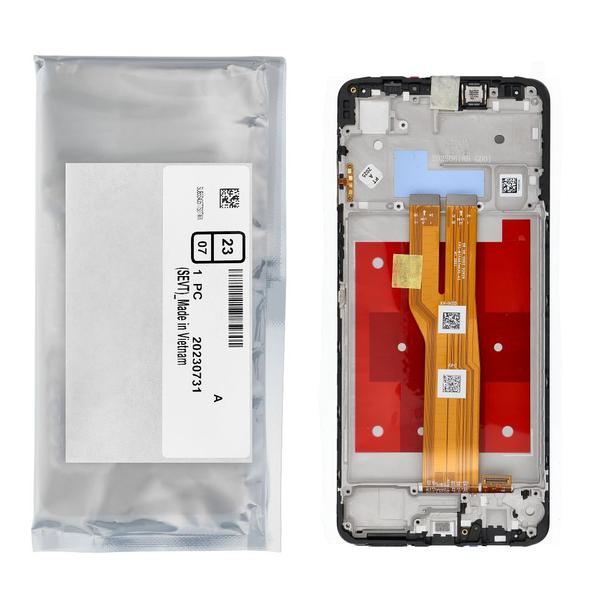 ServicePack Wyświetlacz LCD do SAMSUNG A07 4G A075 Gray GH81-28044A
