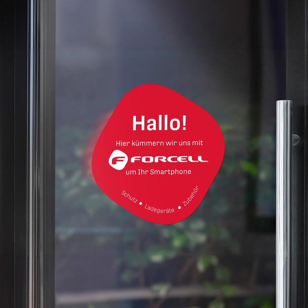 Naklejka na szybę Forcell