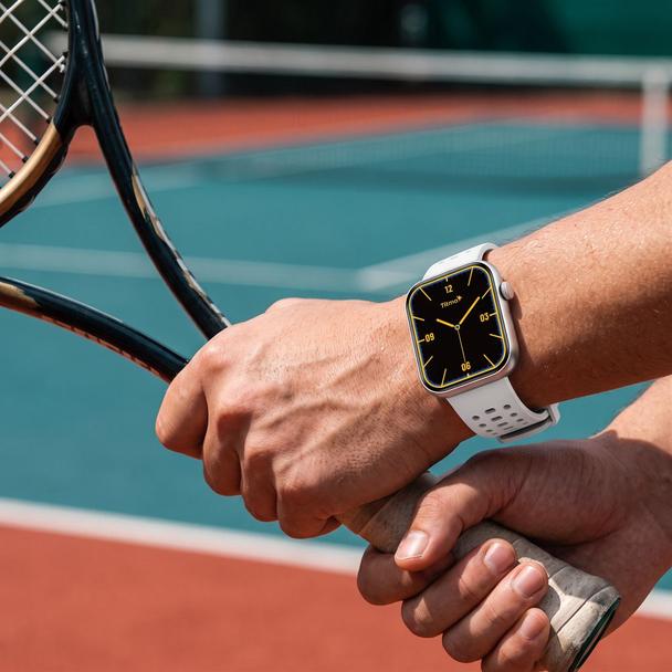 Smartwatch TITMO E-150 (AMOLED, bluetooth call) srebrny 0INT
