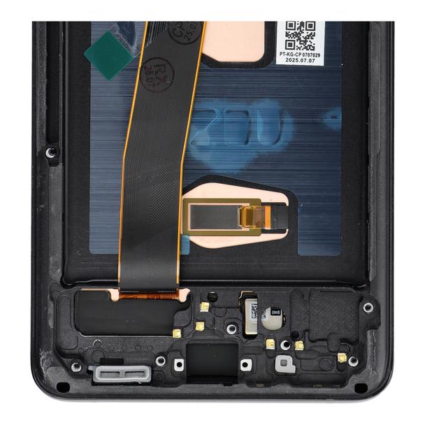 Wyświetlacz LCD do SAMSUNG S20 Ultra Black SOFT OLED z ramka