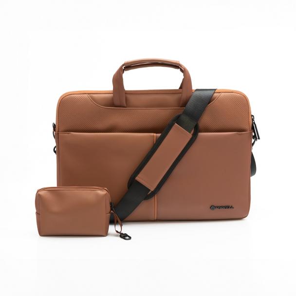 Torba na laptopa 15,6" Forcell F-Protect URBAN STYLE brązowa
