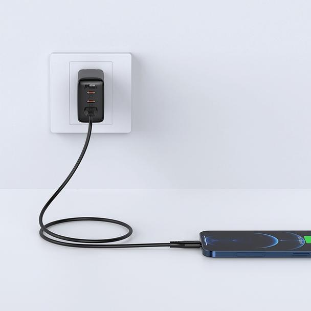 ACEFAST kabel USB A do Lightning MFi 2,4A C3-02 1,2 m czarny