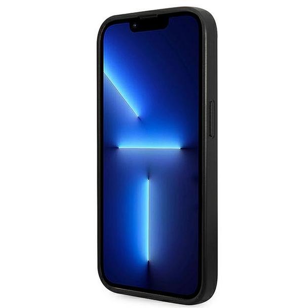 GUESS futerał do IPHONE 14 Pro Max GUHCP14XG4GFGR (4G Gold Logo) szary