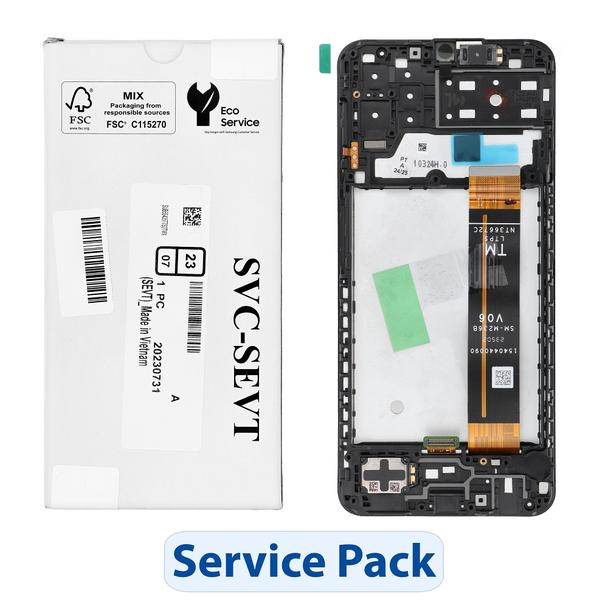 ServicePack Wyświetlacz LCD SAMSUNG A13 A135F GH82-28653A