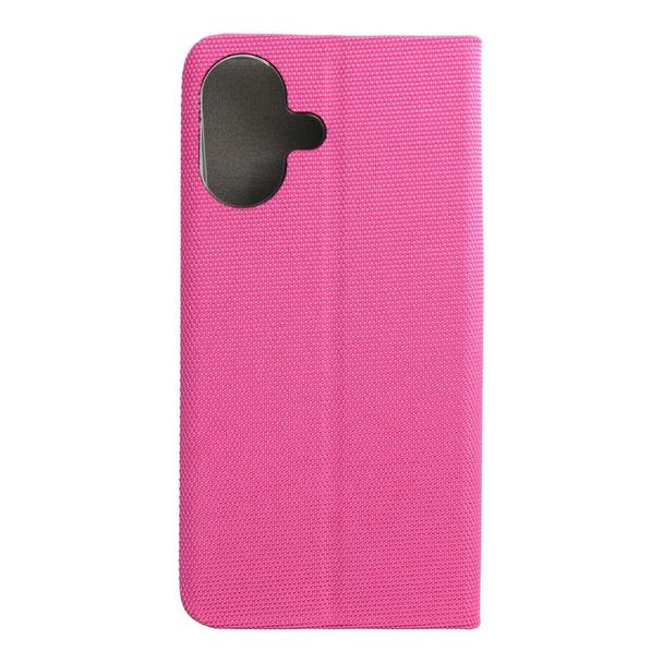 Etui z klapką na iPhone 17 Sensitive Book różowe