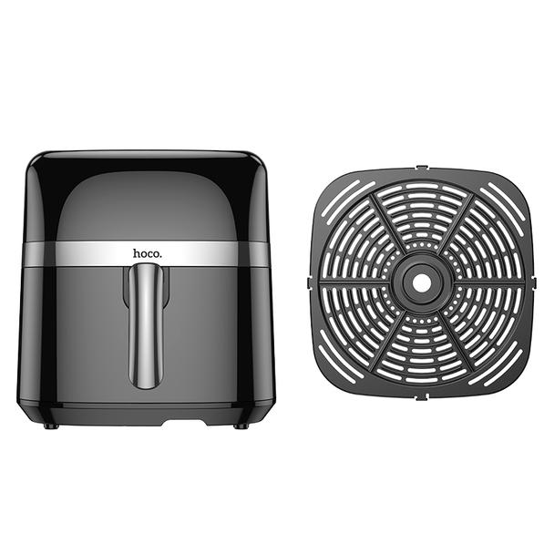 Frytkownica beztłuszczowa Air Fryer Hoco z ekranem dotykowym 8L 1700W HE20 czarna