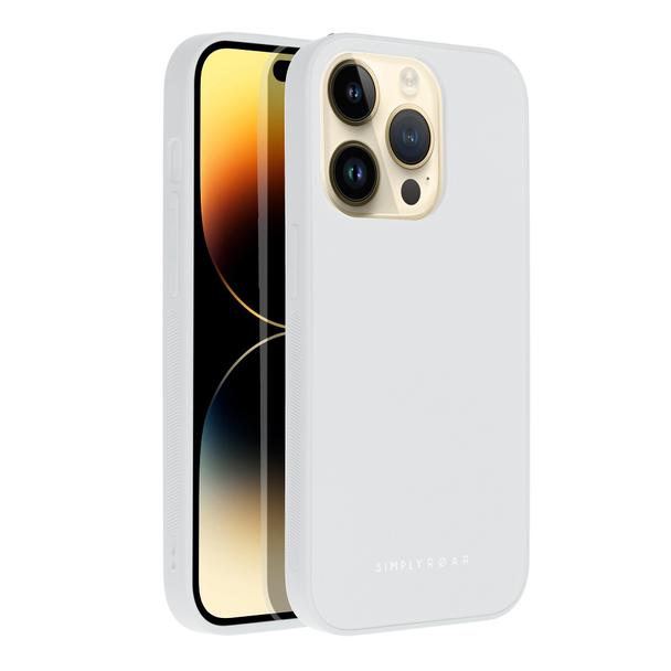 ROAR futerał MATTE GLASS do IPHONE 14 Plus stalowy
