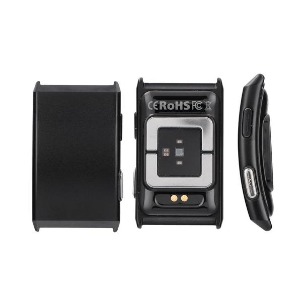 Inteligentny smart band z IP68, EKG, HR, HRV, BP, SPO2, Sleep & Strees monitor TITMO Loop I-110 czarny 0INT