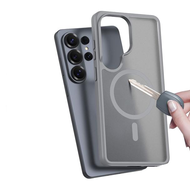 DUX DUCIS futerał YIND kompatybilny z MagSafe do SAMSUNG S26 Ultra szary
