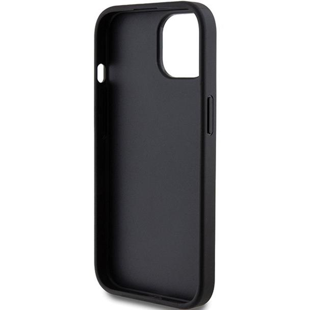 GUESS futerał do IPHONE 15 GUHCP15SHG4SGK (Fixed Glitter Big 4G) czarny