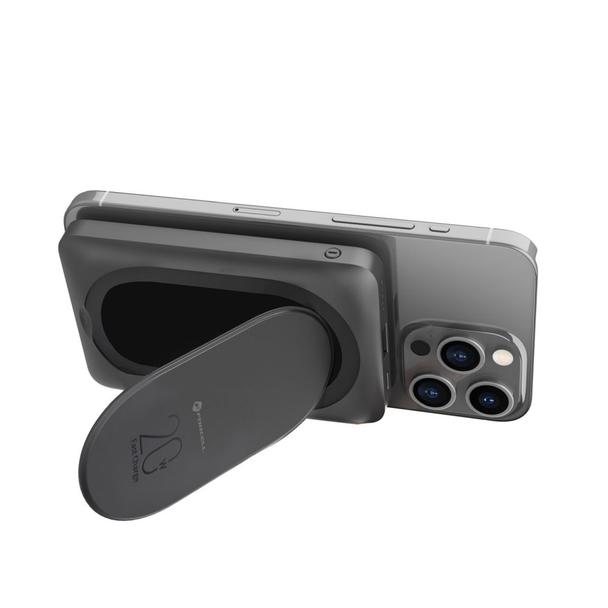 Powerbank zgodny z MagSafe Forcell F-Energy MagStand F10K2 QC3.0 PD 5A 20W 10000 mAh czarny