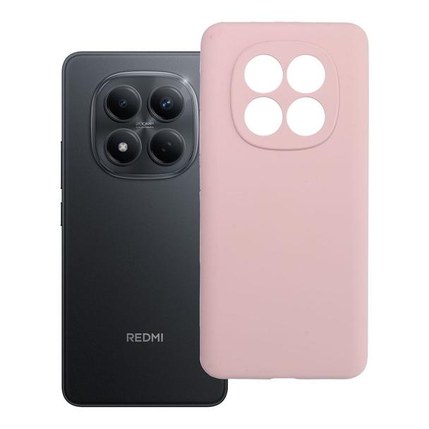 Etui na Xiaomi Redmi Note 15 5G Silicone 2mm (camera protection) pudrowy róż