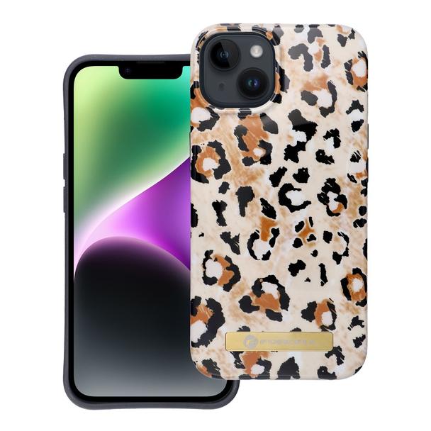 Etui na iPhone 14 Forcell F-Protect Mirage zgodny z MagSafe wild panther