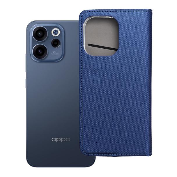 Etui z klapką na Oppo Reno 15 Smart Case Book granatowe
